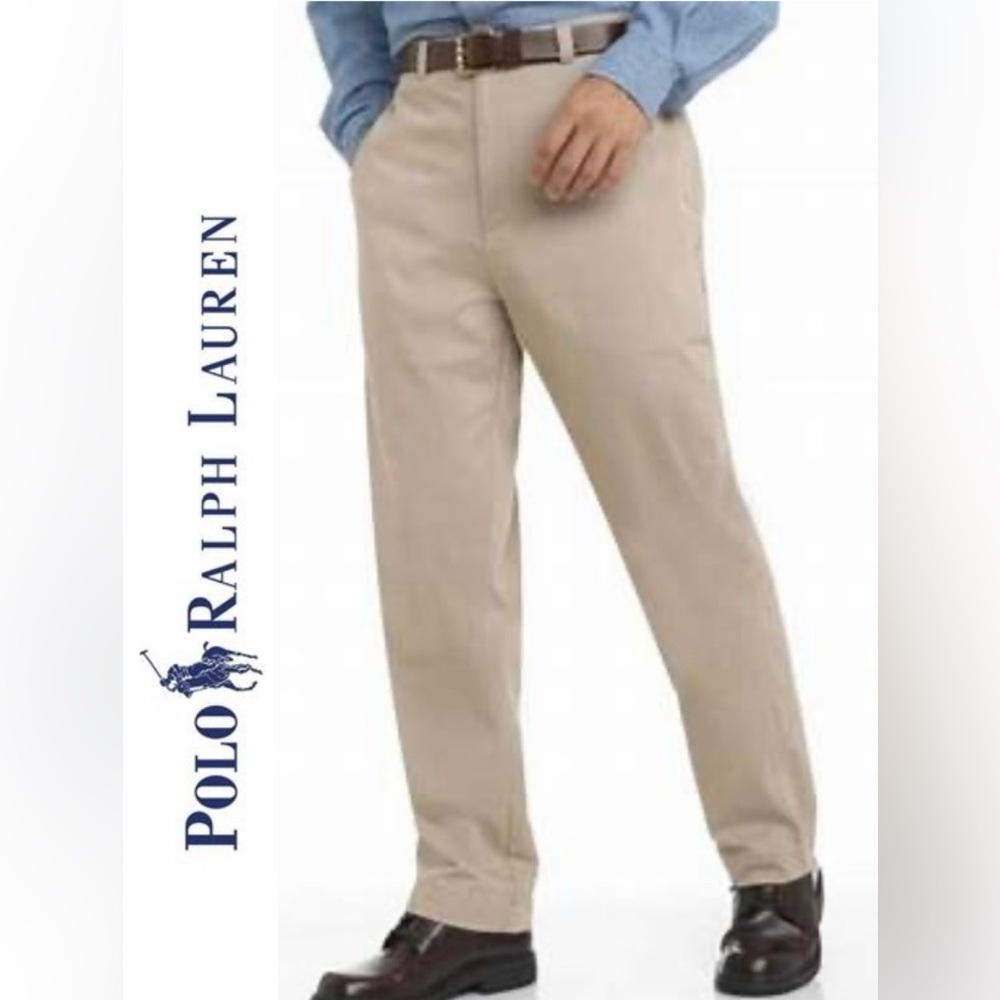 Vintage Polo Ralph Lauren Men’s Sz 36/32 Khaki Philip Pant